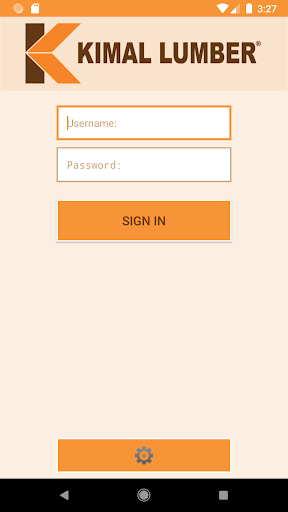 Android application Kimal Lumber Web Track screenshort