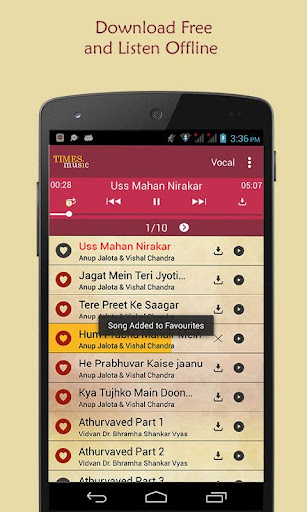 Indian Classical – Alap Screen 2