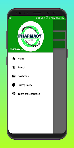 Android application Pharmacy Notes screenshort