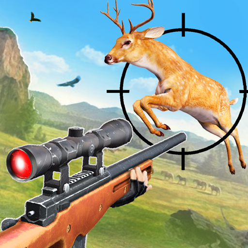 Safari Deer Hunter Gun Game 3d logo