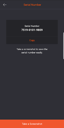 STOVE Authenticator Screen 3