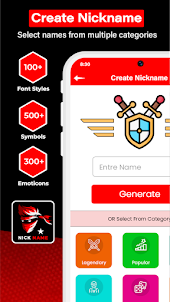 Stylish Nickname Generator App