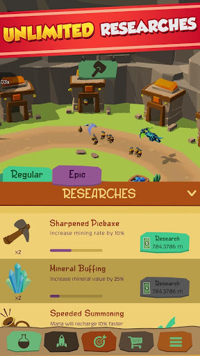 Idle Mining Tycoon Stone Miner - Simulation - games