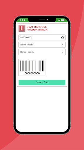 Buat Barcode Produk Screen 2