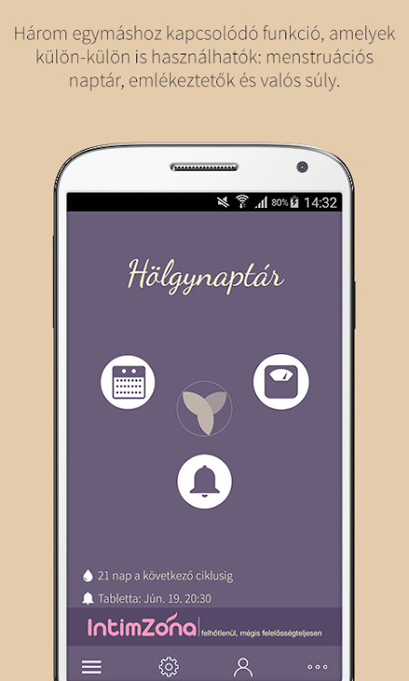 Hölgynaptár – ciklus napló - 2.41 - (Android)