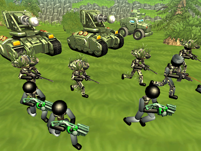 Stickman Tank Battle Simulator screenshots 15