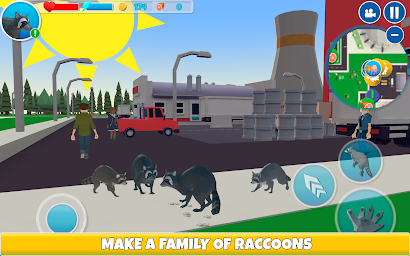 Raccoon Adventure Simulator 3D