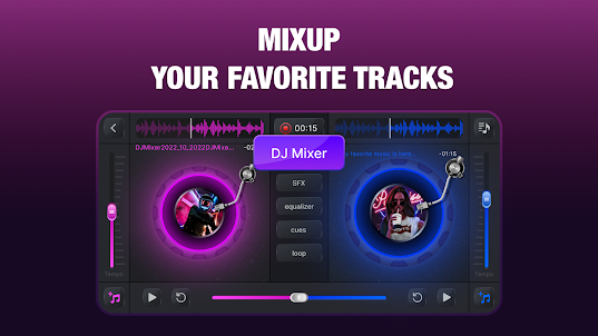 DJ ミキサー - ミュージック ビート メーカー
