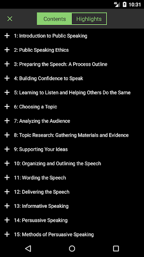 Learn Communications Screen 3