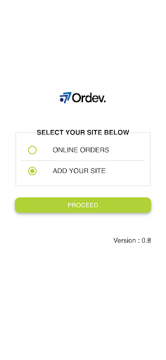 Ordev Merchant App
