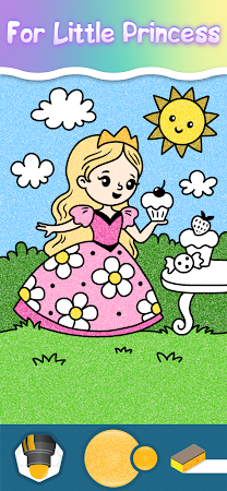 Game screenshot Drawing Princess Coloring Game mod apk