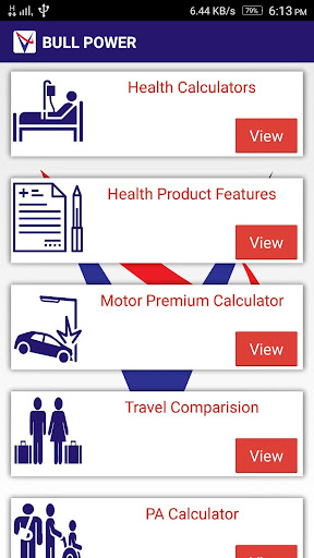 BULL POWER - General Insurance Screen 2