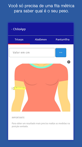 ChiloApp Mobile Scale Screen 2