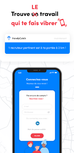 Android application HandyCatch screenshort