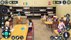 女子高生ライフシミュレーター：高校のゲームのおすすめ画像1