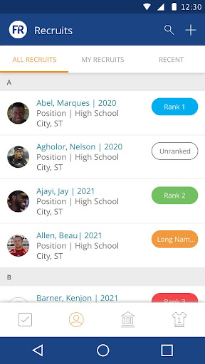 Android application Front Rush Elite screenshort