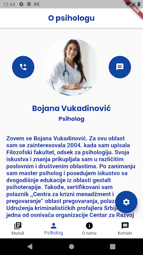 Psihosocijalna podrška OSI Screen 2