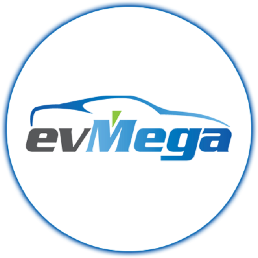 evMega logo