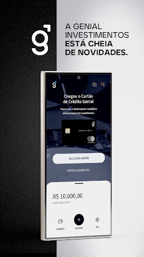 Android application Genial Investimentos screenshort