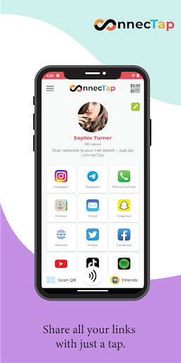 Android application ConnecTap - NFC Smart Tags screenshort