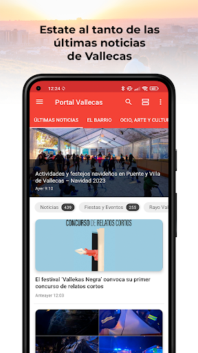 Android application Portal Vallecas screenshort