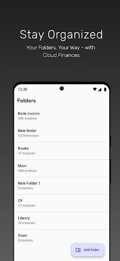 Cloud Finance Screen 2