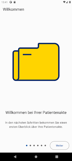 Android application Bertelsmann BKK-ePA screenshort