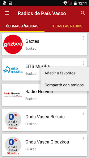 Vista previa de la aplicación