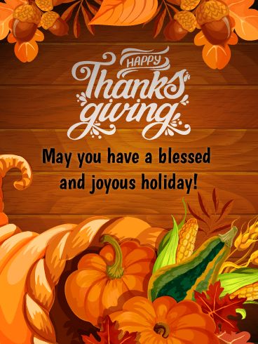 Happy Thanksgiving GIFs Screen 3