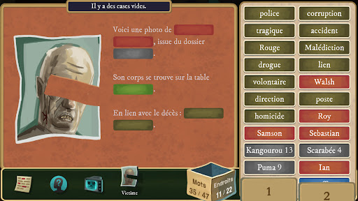 Aperçu de l'application