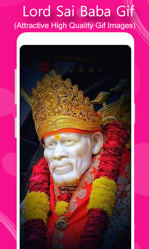 Android application Shiridi Sai Baba GIF screenshort