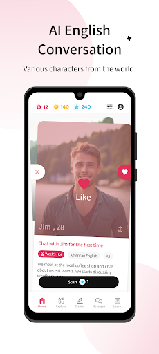 Dori - Swipe to speak English Screen 2