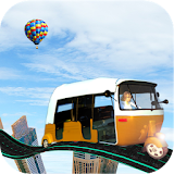Tuk Tuk Limo Rickshaw Drive Impossible Track Stunt icon