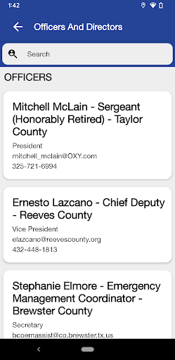 Big Bend Area Law Enforcement Screen 3