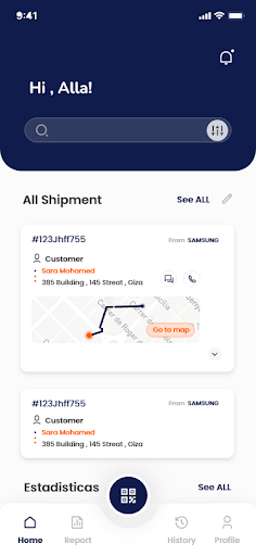 UFS Delivery Screen 3