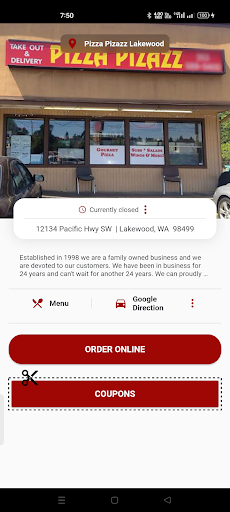 Pizza Pizazz Lakewood Screen 2