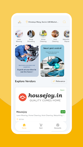 Android application SirVU screenshort