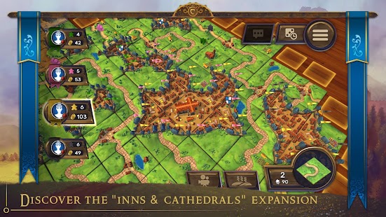 Captura de pantalla de Carcassonne: Tiles & Tactics