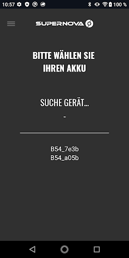 Android application SupernovaUpdate screenshort