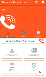 Diana & Roma Video Call Simula