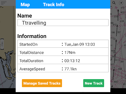 Walensee GPS Seekarten Screenshot
