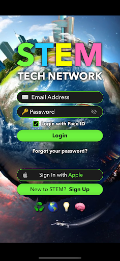Android application STEM Tech Network screenshort