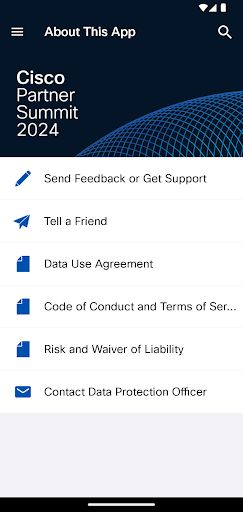 Screenshot of Cisco Partner Summit