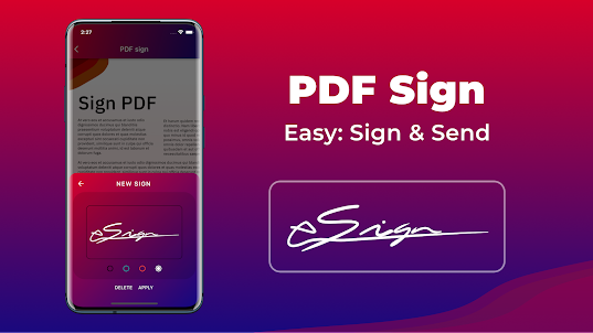 PDF Signer: Sign PDF Documents