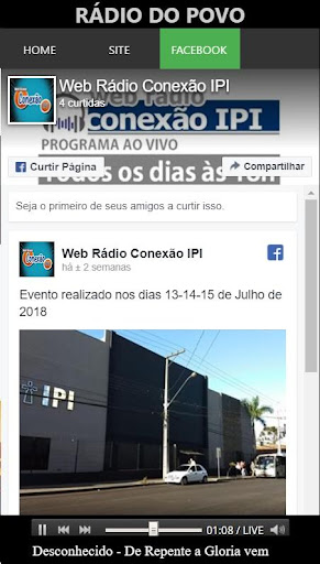 Web Rádio Conexão IPI
