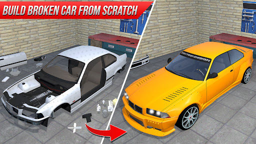 Broken Vehicle Car Mechanic 3D
