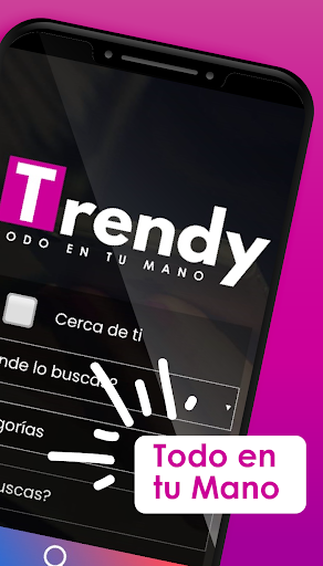 TrendyApp Screen 2