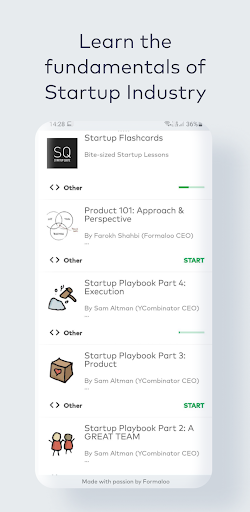Startup 101 Screenshot 2 - AppWisp.com