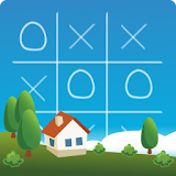 Tic Tac Toe in Blue Sky icon