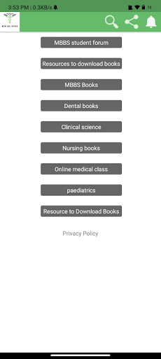 Medical books Screen 3
